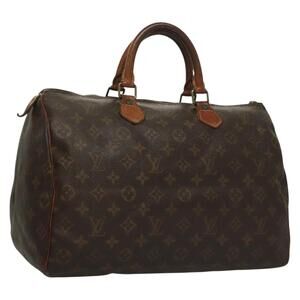 LOUIS VUITTON Monogram Speedy 35 Hand Bag M41524